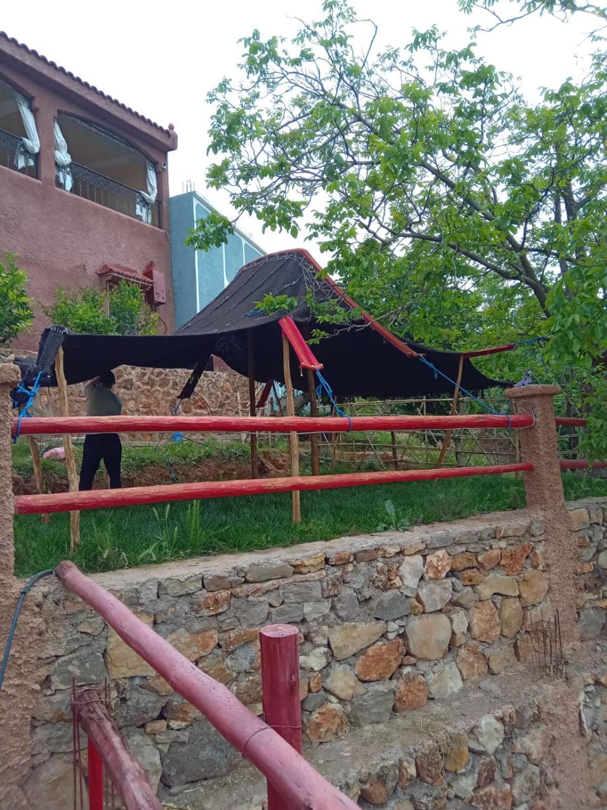 Gite Marbie Maison Rurale, Une Experience Naturelle Unique, Au Coeur Du Moyen Atlas, Maroc Kasba Tibouda Ngoại thất bức ảnh
